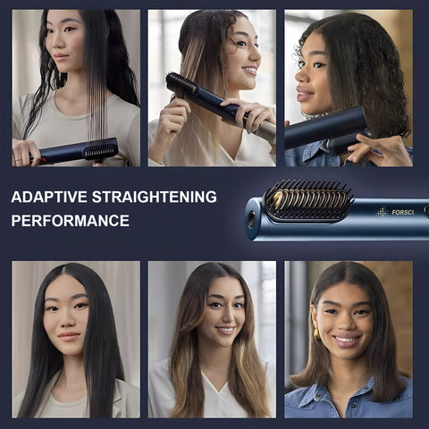 Adaptive straightening technology of FORSCI Plasma Wand for all hair types